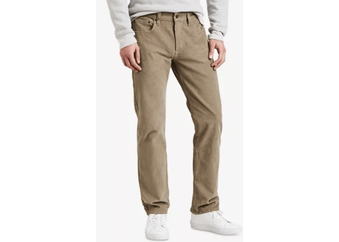 Levi's Men's 502 Taper Corduroy Pants | Book of More Money