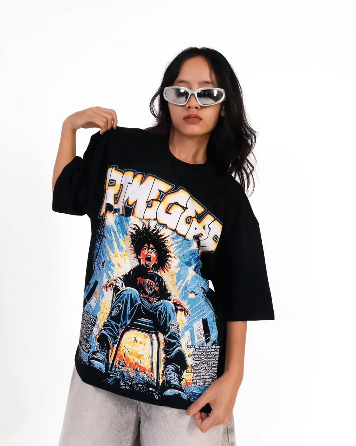 Thrill Shock Boxy Tshirt - Image 1