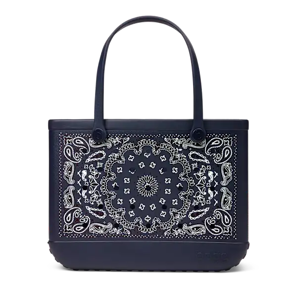 Original Bogg Bag - Bandana Navy Me Crazy View 1
