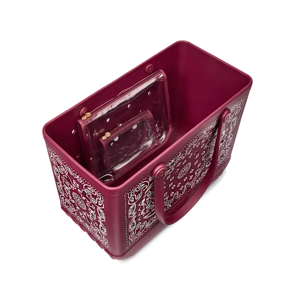 Original Bogg Bag - Bandana Mulled Wine View 3
