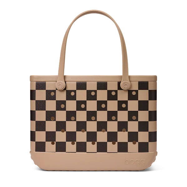 Original Bogg Bag - Checkered Camel/ Hot Cocoa View 1
