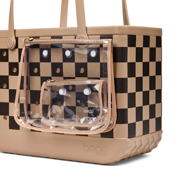 Original Bogg Bag - Checkered Camel/ Hot Cocoa View 5
