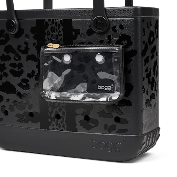Baby Bogg Bag - Black Onyx Leopard Lux View 5
