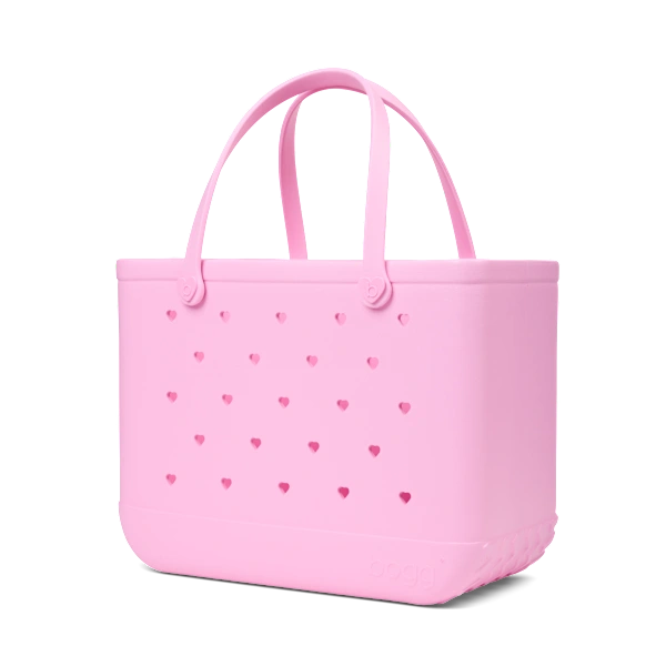 Original Bogg Bag - Cut Out Heart Pink Taffy View 2
