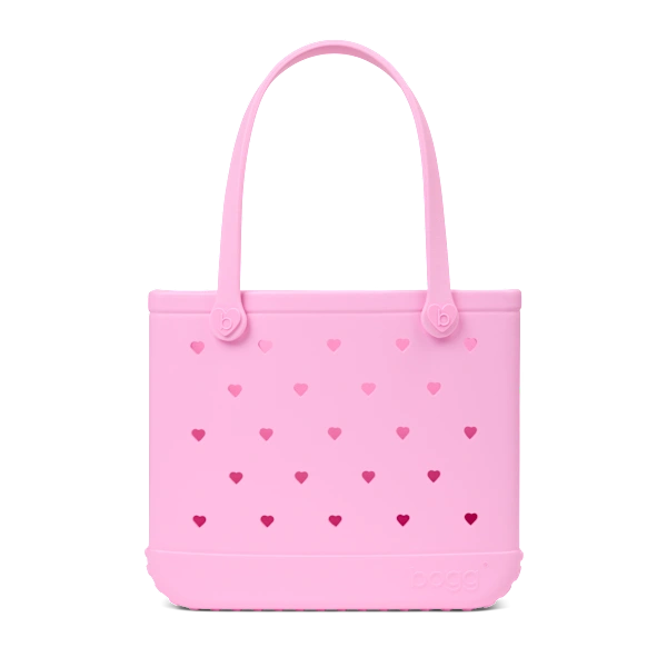 Baby Bogg Bag - Cut Out Heart Pink Taffy View 1
