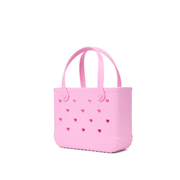 Bitty Bogg Bag - Cut Out Heart Pink Taffy View 2
