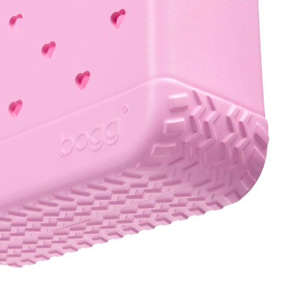 Bitty Bogg Bag - Cut Out Heart Pink Taffy View 4
