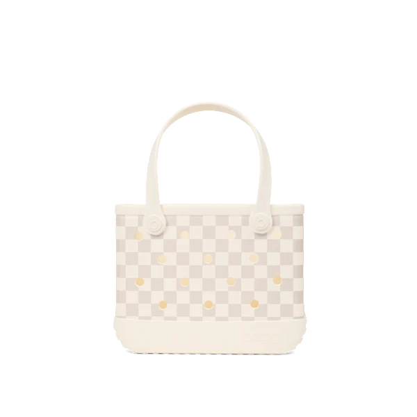 Bitty Bogg Bag - Checkered Coconut/Mushroom View 1
