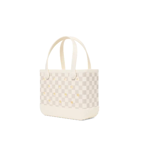 Bitty Bogg Bag - Checkered Coconut/Mushroom View 2
