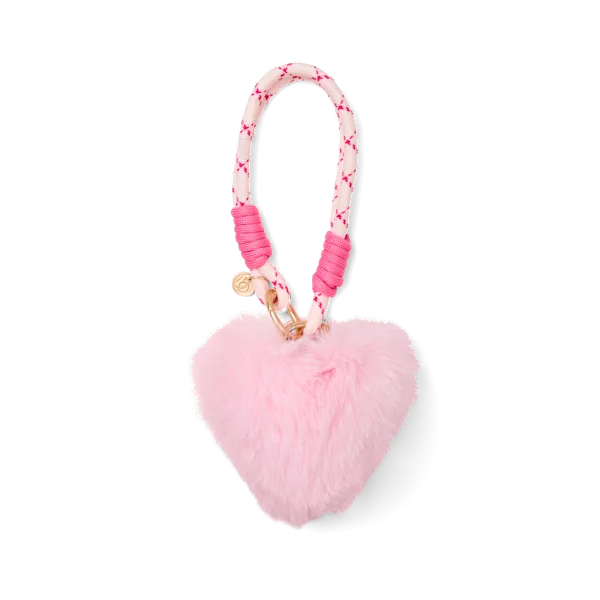 Bogg'd & Charmed  - Pink Heart Pouf View 1
