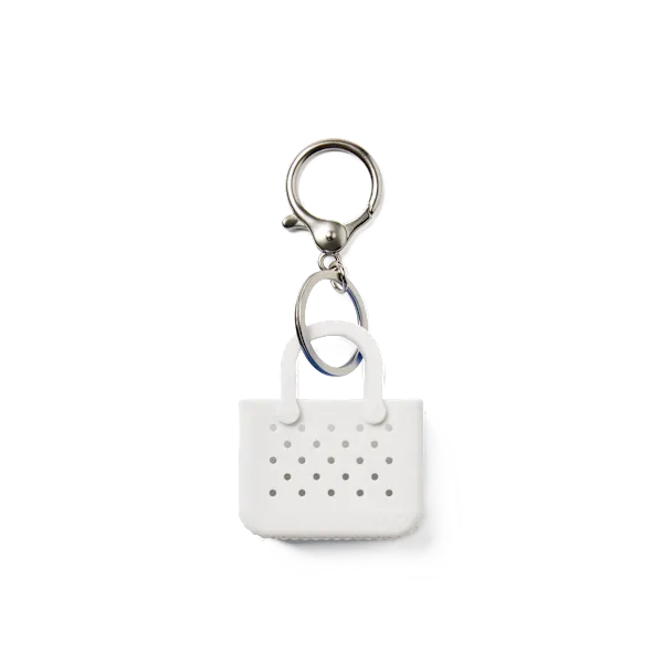Tiny Tote Keychain - For Shore White View 1
