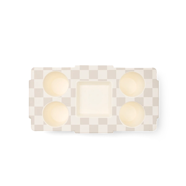 Original Top o' the Bogg to Ya 1.0- Checkered Coconut/Mushroom View 2
