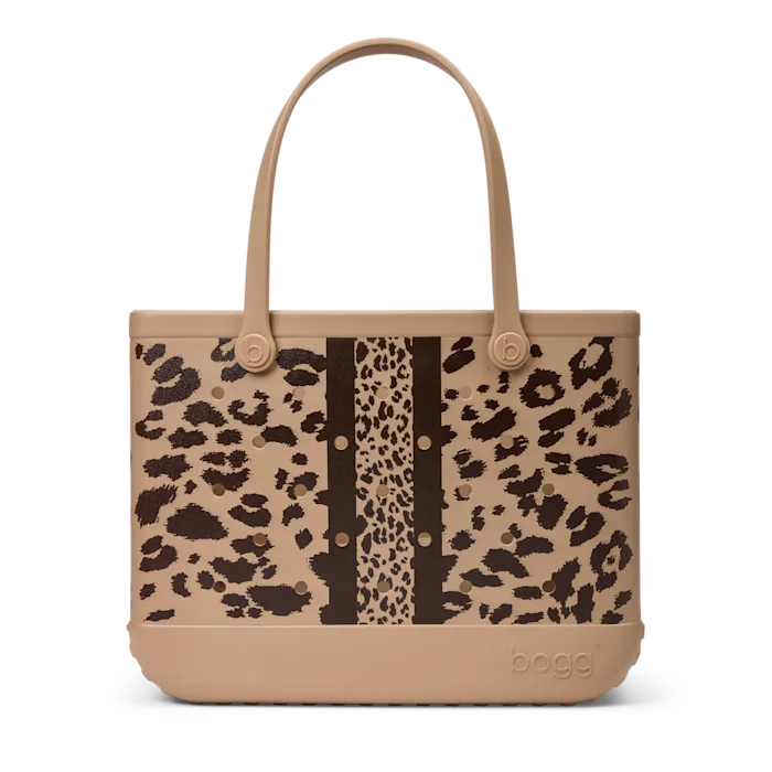 Original Bogg Bag - Camel/ Hot Cocoa Leopard Lux