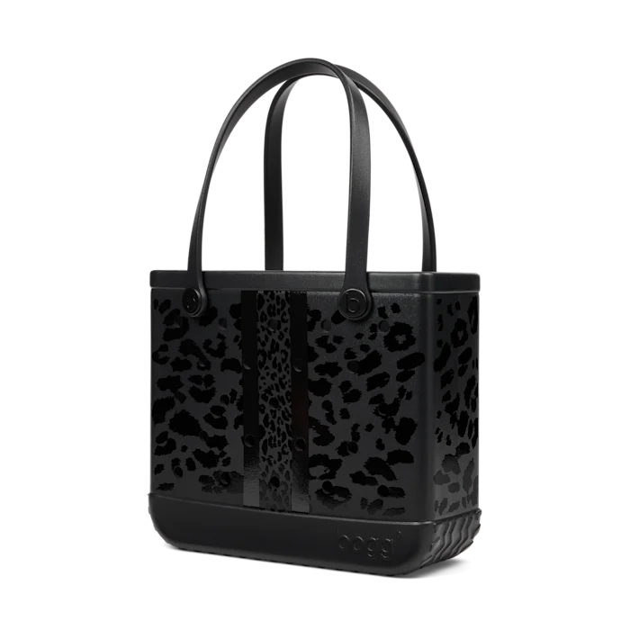Baby Bogg Bag - Black Onyx Leopard Lux