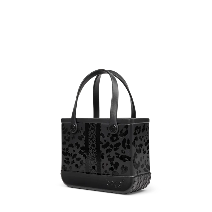 Bitty Bogg Bag - Black Onyx Leopard Lux