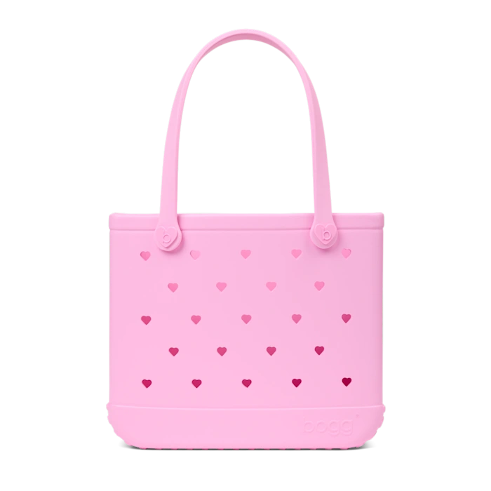 Baby Bogg Bag - Cut Out Heart Pink Taffy