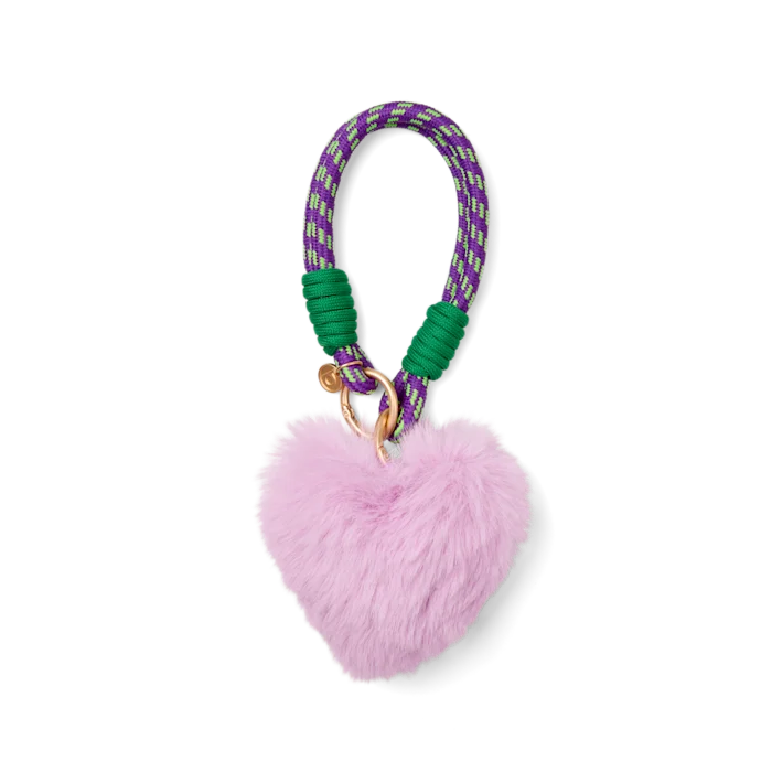 Bogg'd & Charmed  - Purple Heart Pouf