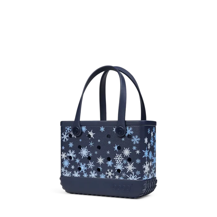 Bitty Bogg Bag - Snow Much Fun Navy Me Crazy