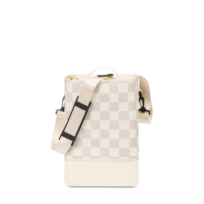 Bogg Brrr Half Cooler - Checkered Coconut/ Mushroom