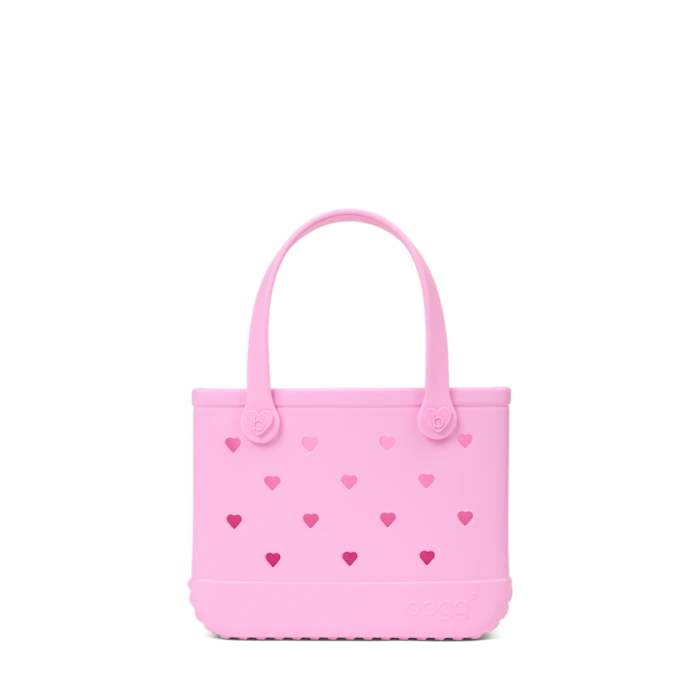 Bitty Bogg Bag - Cut Out Heart Pink Taffy