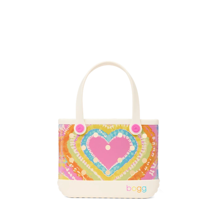 Bitty Bogg Bag - Dye-licious Heart Pink Taffy