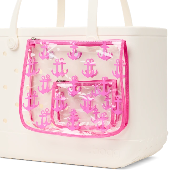 Bogg® Bag Decorative Insert - Anchor (Pink)