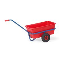 Leichter Handwagen 1-Achser mit Kunststoffmulde - Tragkraft 200 kg