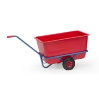 Leichter Handwagen 1-Achser mit Kunststoffmulde - Tragkraft 200 kg
