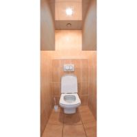 Türaufkleber - H (Toilette)