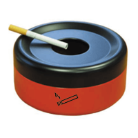 Tischascher RONDO PICCOLO - Inhalt 1 Liter