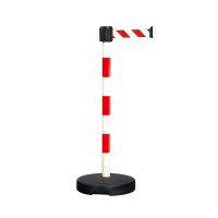 Gurtabsperrpfosten BASIC mit befüllbarem Standfuß