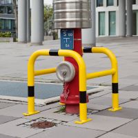 Säulenschutz WACHTWERK X® aus Stahl - Stärke XS Ø 48 / 60 mm