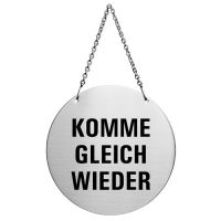 Turnsign - Mittagspause / Komme gleich wieder