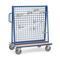 Werkstückwagen mit zwei Gitterwänden - Tragkraft 500 kg