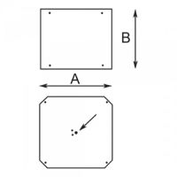 Notleuchte CUBE-LUX STANDARD (Pendelaufbau)