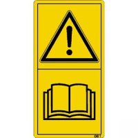Vor Inbetriebnahme die Betriebsanleitung und Sicherheitshinweise lesen und beachten.