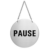 Turnsign - Geöffnet / Pause