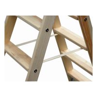 Stufen-Doppelleiter STABILO aus Holz