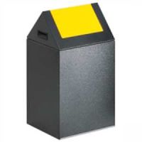 Wertstoffsammler, selbstlöschend, mit Schwingdeckel - Inhalt 43 / 60 / 89 Liter