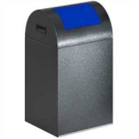 Wertstoffsammler, selbstlöschend, mit selbstschließender Einwurfklappe - Inhalt 43 / 60 / 89 Liter