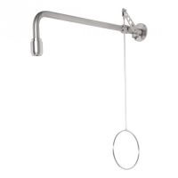Notdusche mit Zugstange (Wandmontage Aufputz)