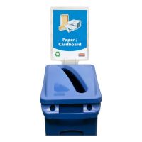Recycling Schild für Container SLIM JIM, Rubbermaid