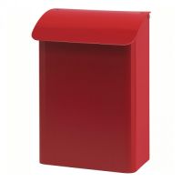 Wandbriefkasten mit abgerundeter Klappe, feuerfest