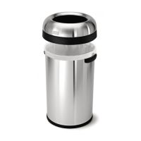 Runder Abfallbehälter OPEN TOP, Simplehuman - Inhalt 60 / 80 Liter