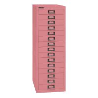 Schubladenschrank Bisley MultiDrawer - 39er Serie DIN A4, 15 Schubladen