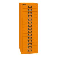 Schubladenschrank Bisley MultiDrawer - 39er Serie DIN A4, 15 Schubladen