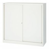 Schiebetürenschrank Bisley ECO - 2 Fachböden für 3 Ordnerhöhen