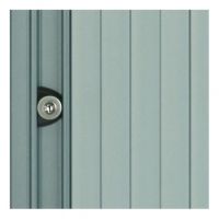 Rollladenschrank Bisley EURO - 4 Fachböden für 5 Ordnerhöhen, Breite 1000 mm