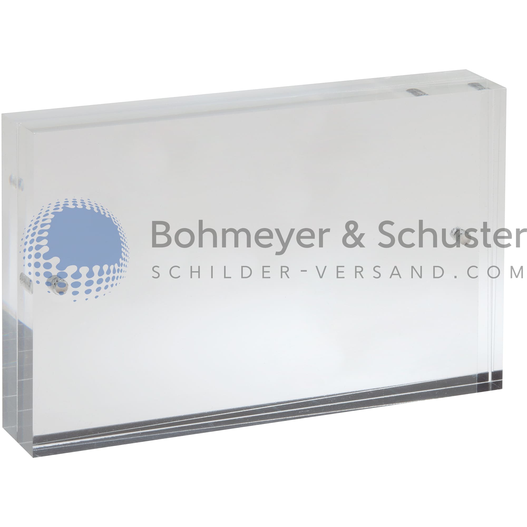 Tischaufsteller Acryl