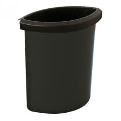 Einsatz für Recycling Papierkorb, oval - Inhalt 6 Liter